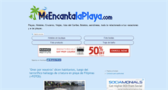 Desktop Screenshot of meencantalaplaya.com